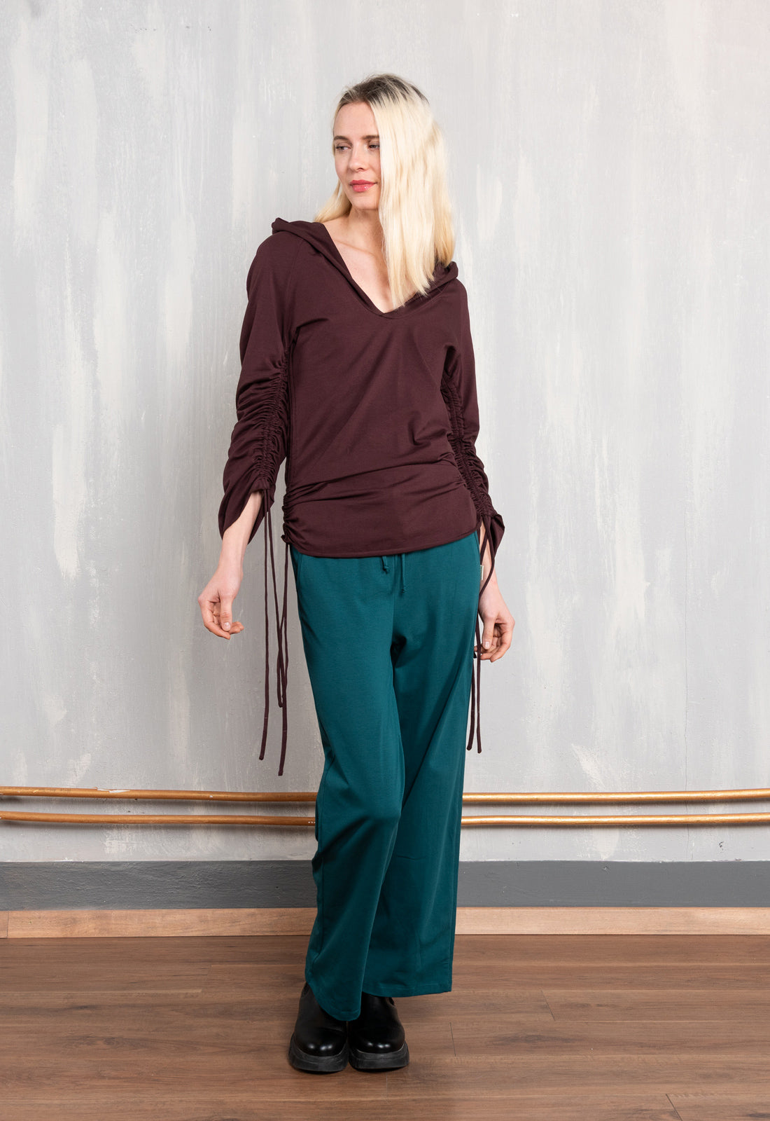 W26Pants-G2 – Gerade Jogginghose aus Bio-Baumwolle