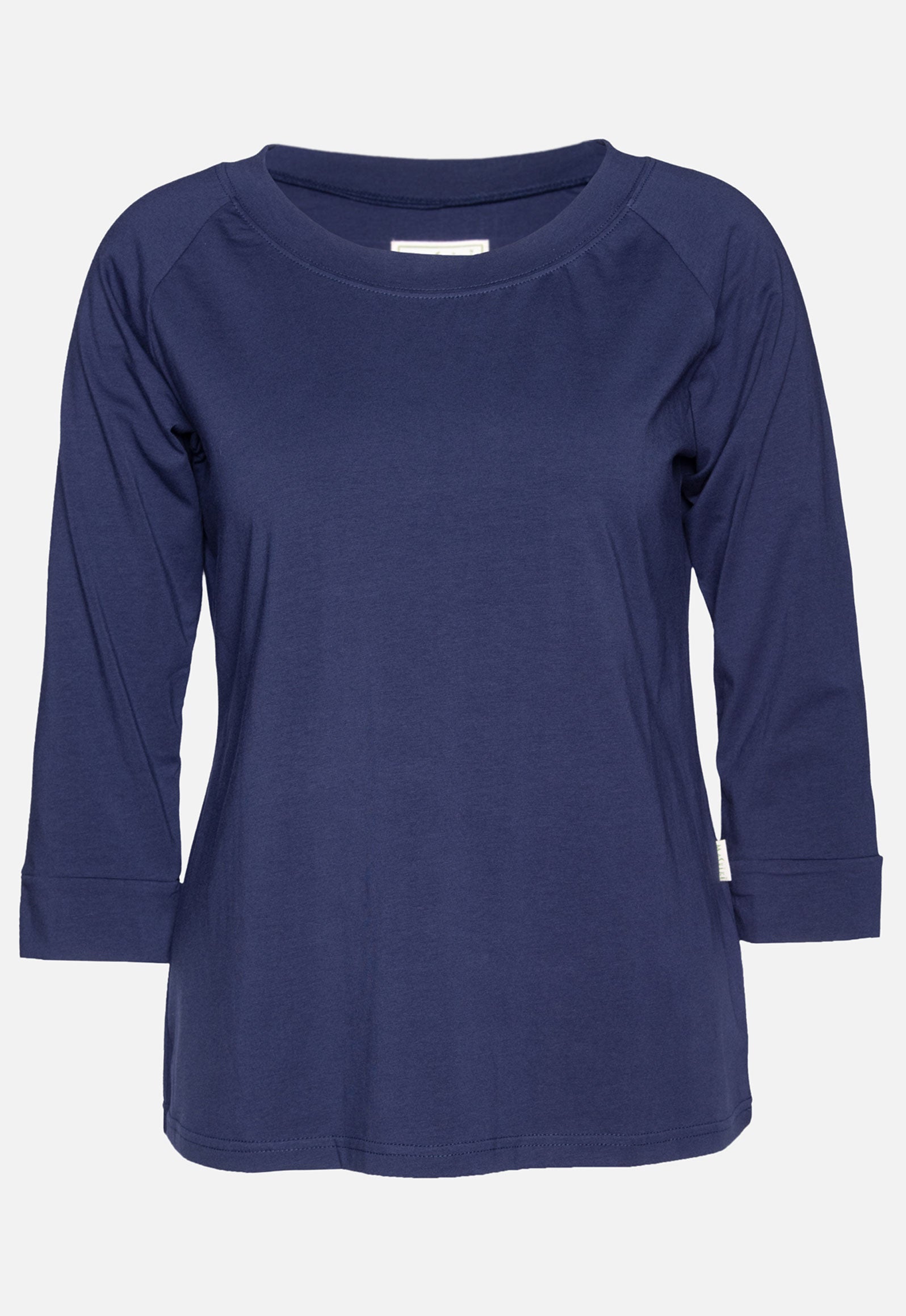 W26Top-G2 – Längeres Langarmshirt aus Bio-Baumwolle