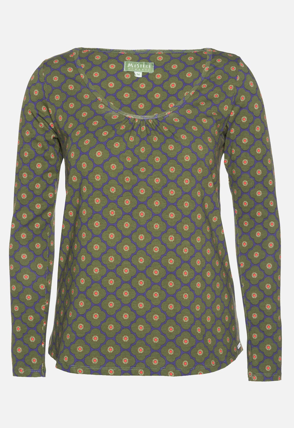W26Top-OC1 – leicht ausgestelltes Bio-Baumwoll-Longsleeve