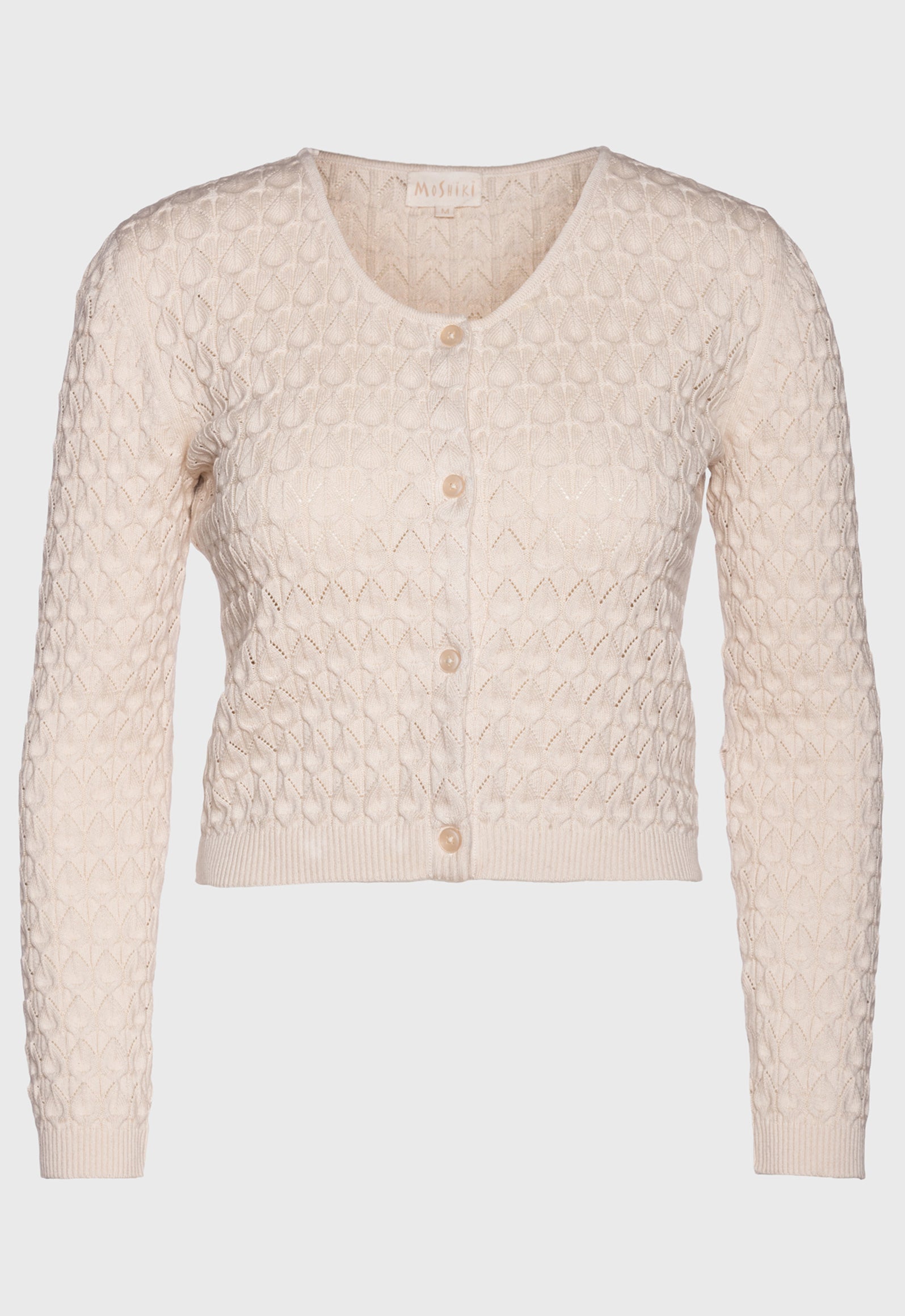 Yamira Jacket – Feine Strickjacke aus Bio-Baumwolle