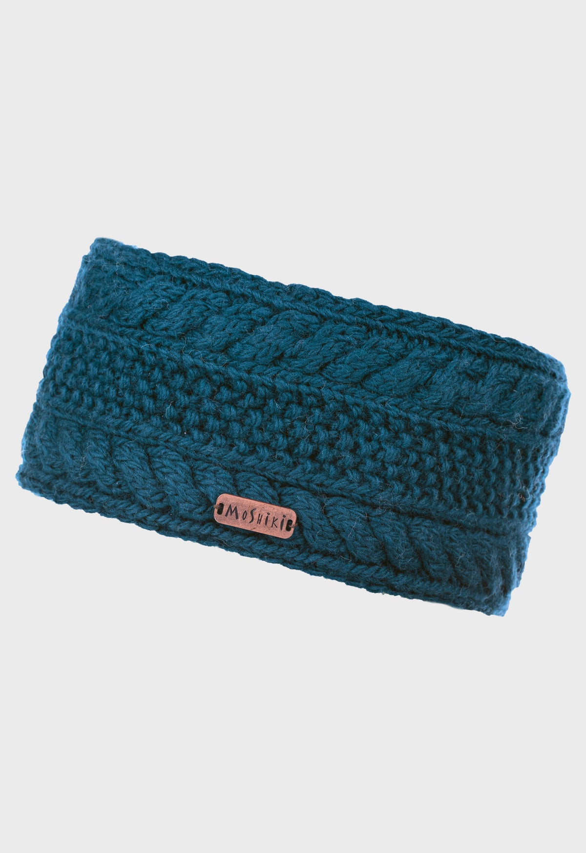 Anup Headband – handgestricktes Woll-Stirnband aus neuseeländischer Schafswolle