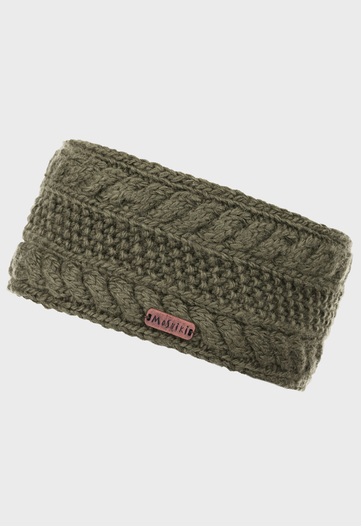 Anup Headband – handgestricktes Woll-Stirnband aus neuseeländischer Schafswolle
