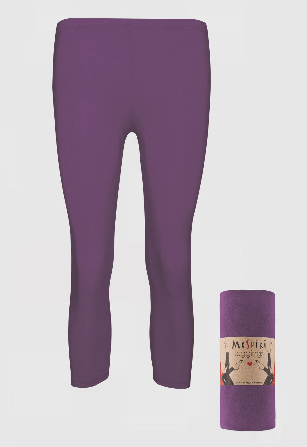 Comfortable Capri Leggings - Hot Leg Capri