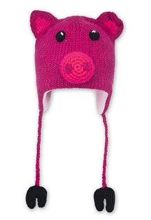  Earflap Miss Pig Kids Moshiki