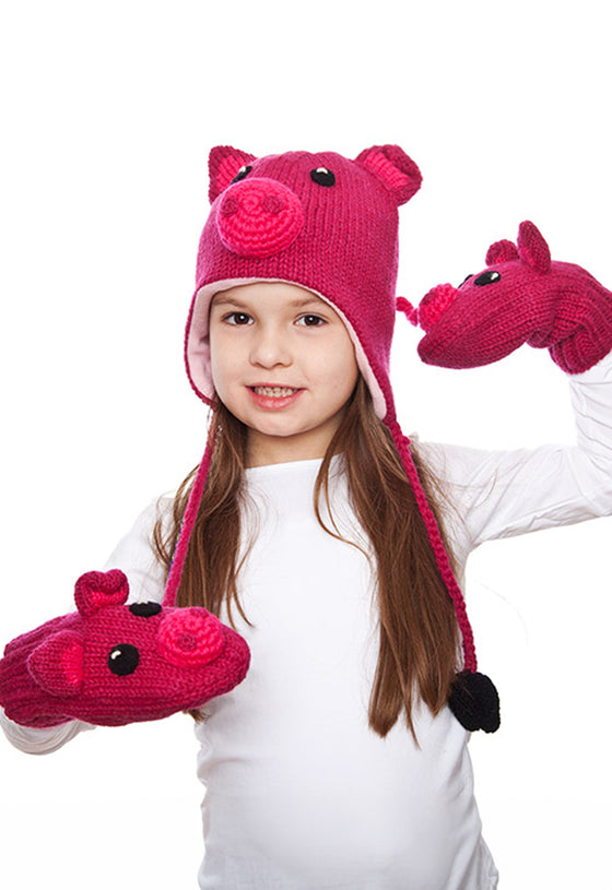 Earflap Miss Pig Kids