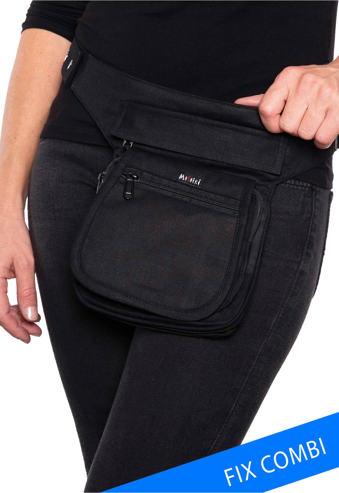 Side Pocket 7 - Black