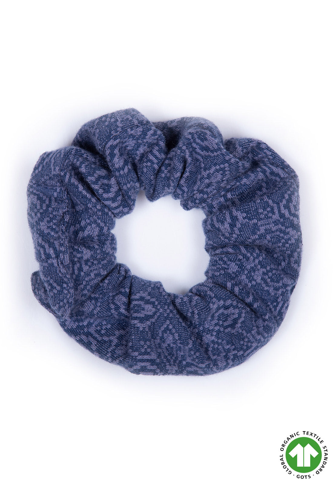 Hair tie scrunchie jacquard - GOTS certified - W24Scrunchie-G1