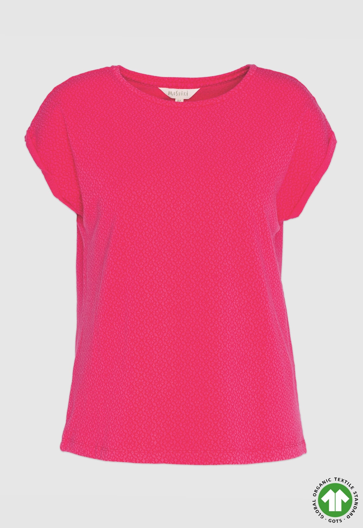 Jacquard short-sleeved T-shirt - S24Top-G10