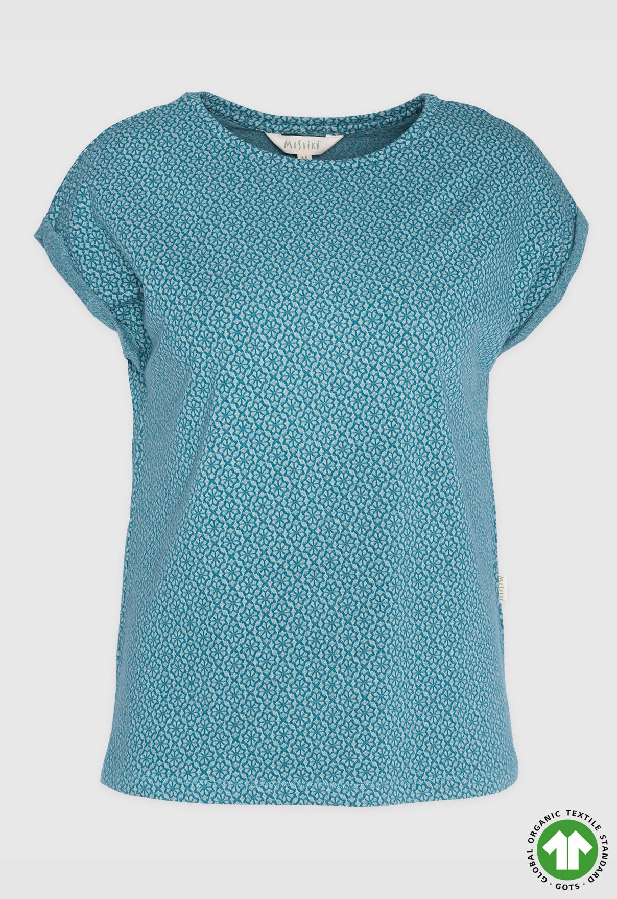 Jacquard short-sleeved T-shirt - S24Top-G10