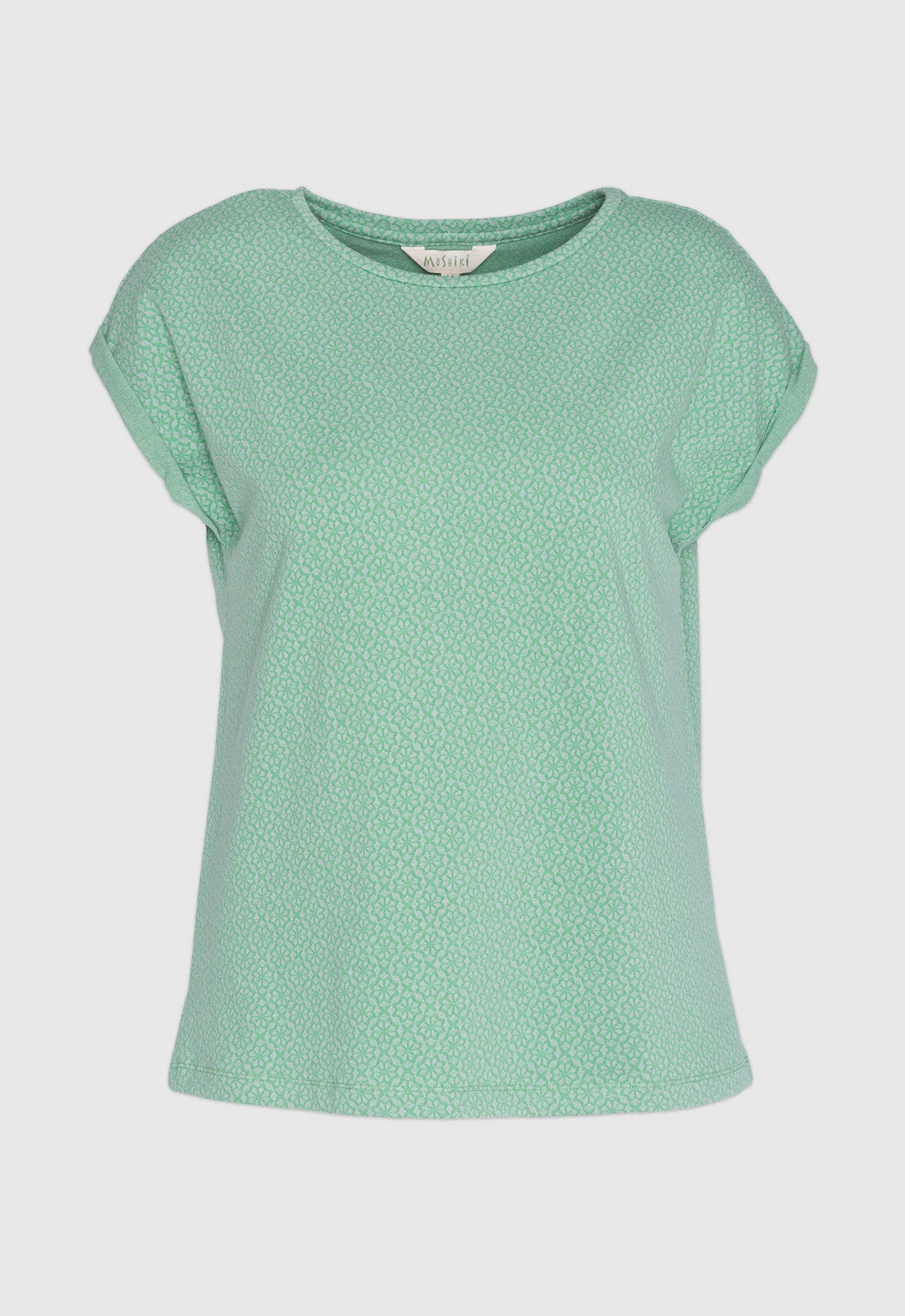 Jacquard short-sleeved T-shirt - S24Top-G10