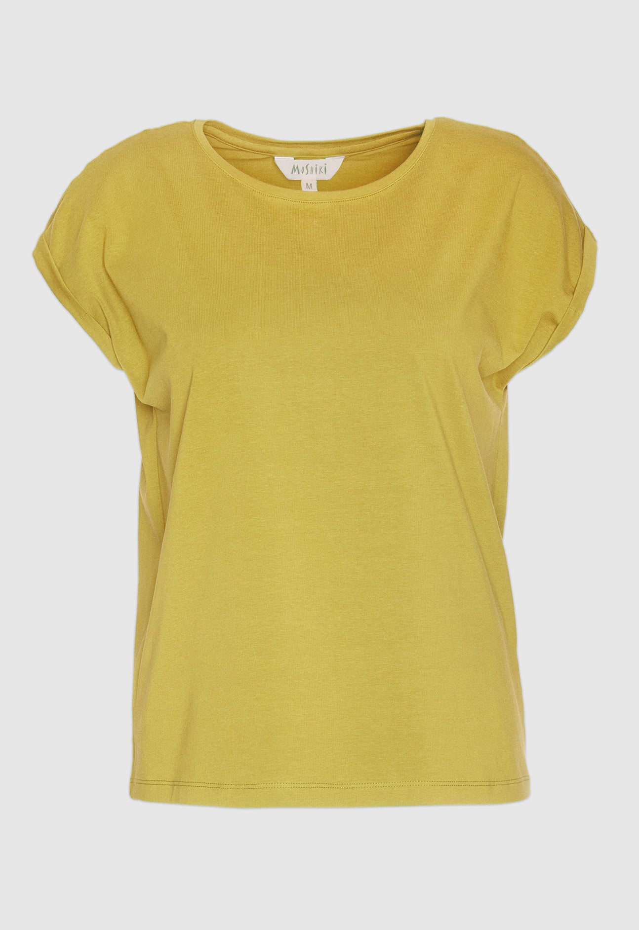 T-shirt with folded sleeves - S24Top-G3