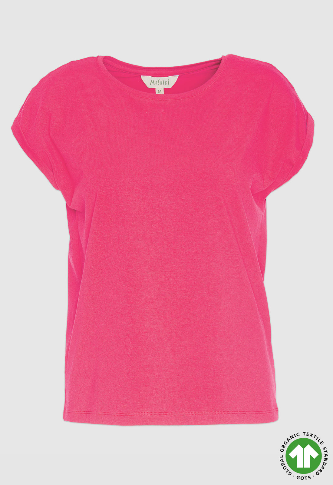 T-shirt with folded sleeves - S24Top-G3