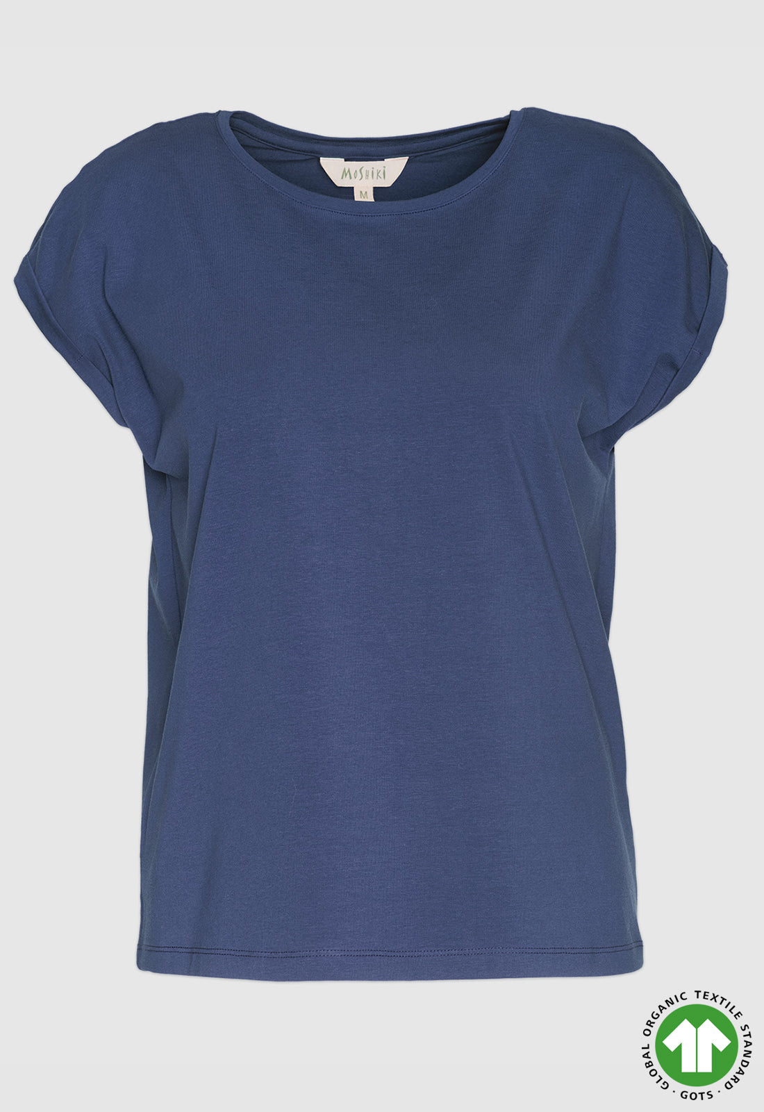 T-shirt with folded sleeves - S24Top-G3