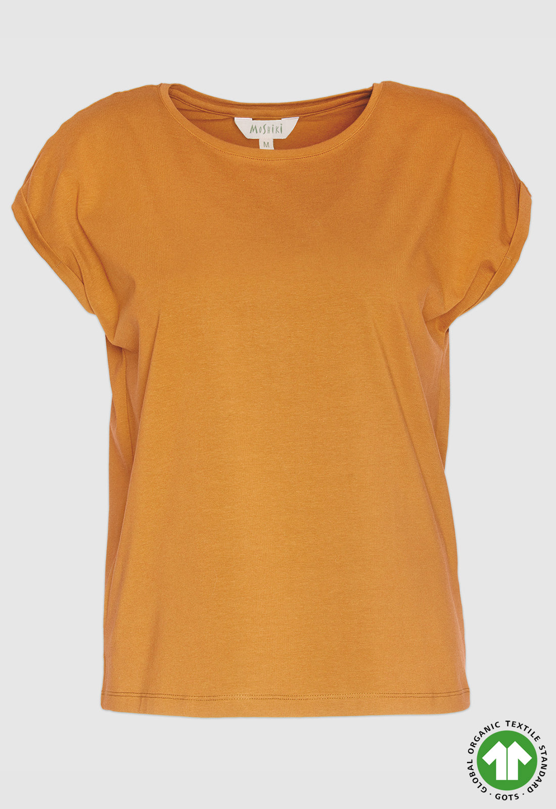 T-shirt with folded sleeves - S24Top-G3