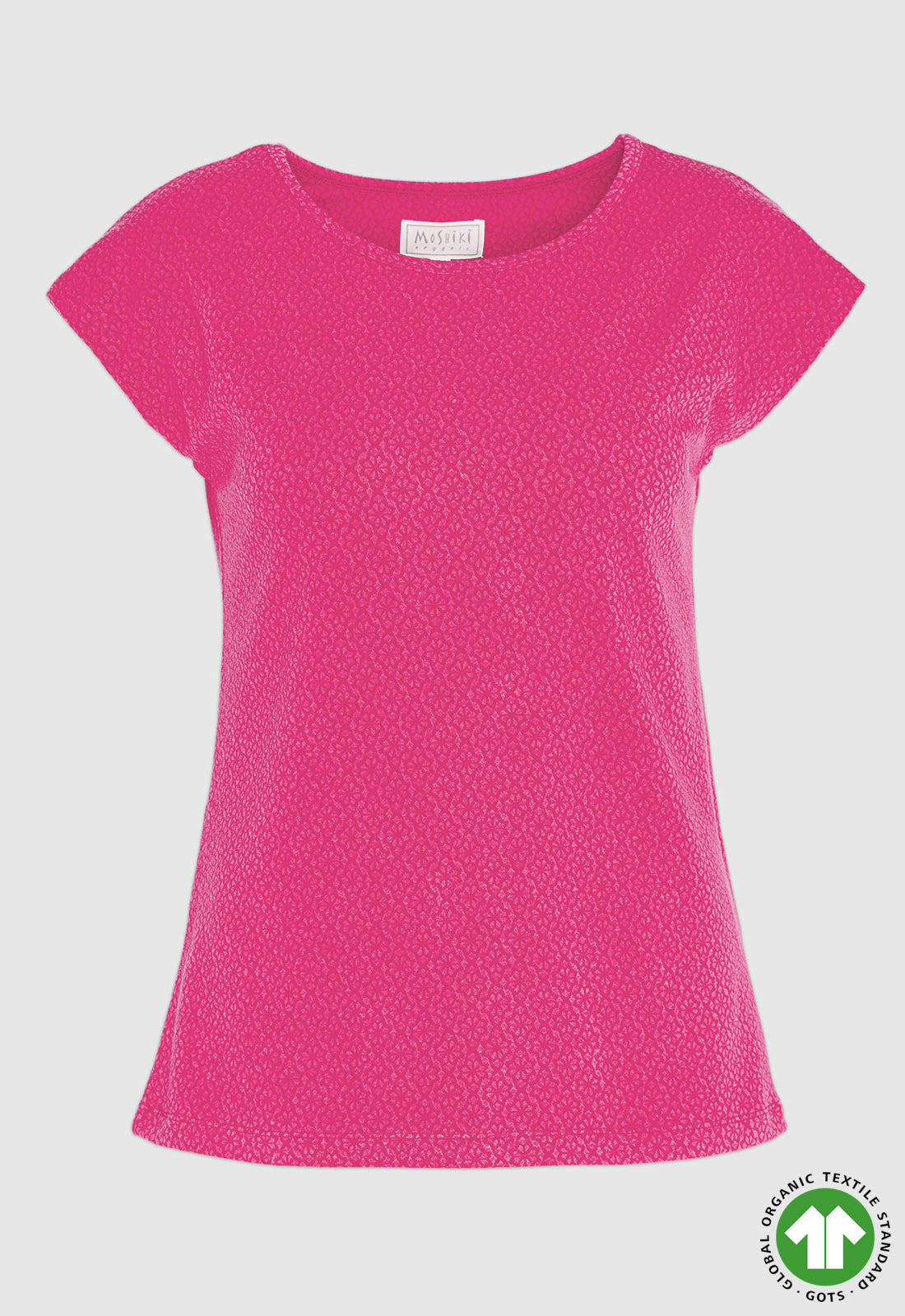 Figure-hugging round-neck T-shirt - S24Top-G8