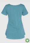 High-Low T-Shirt mit Rundhalsausschnitt - S24Top-G9