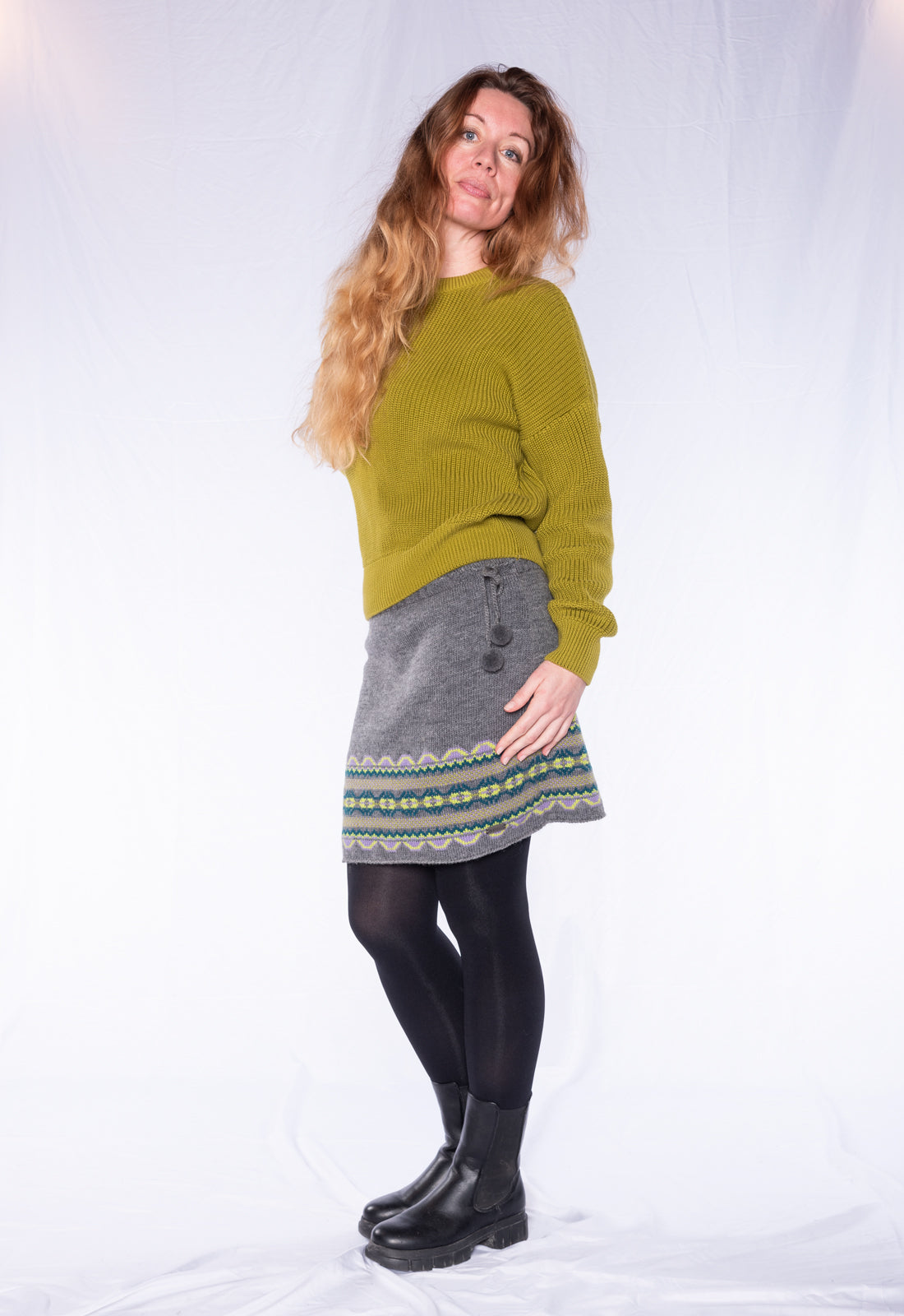 Pranita Skirt knitted skirt
