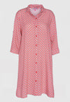Kleid mit langem Ärmel und durchgängiger Knopfleiste - S24Dress-R1