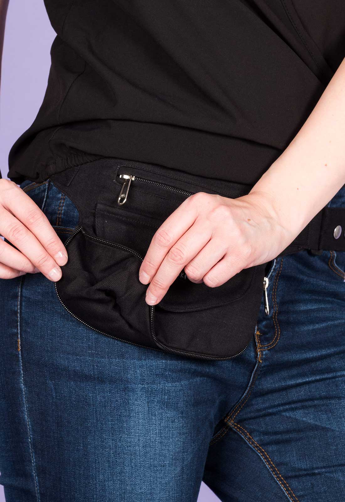 Side Pocket 5 - Black
