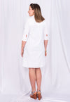 Lockeres Hemdkleid mit halblangen Ärmeln - CD02S23