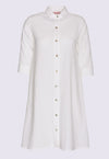 Lockeres Hemdkleid mit halblangen Ärmeln - CD02S23