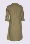Lockeres Hemdkleid mit halblangen Ärmeln - CD02S23