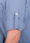 Lockeres Hemdkleid mit halblangen Ärmeln - CD02S23