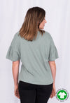 Oversized Shirt mit V-Ausschnitt - GT09S23 (MORT113)