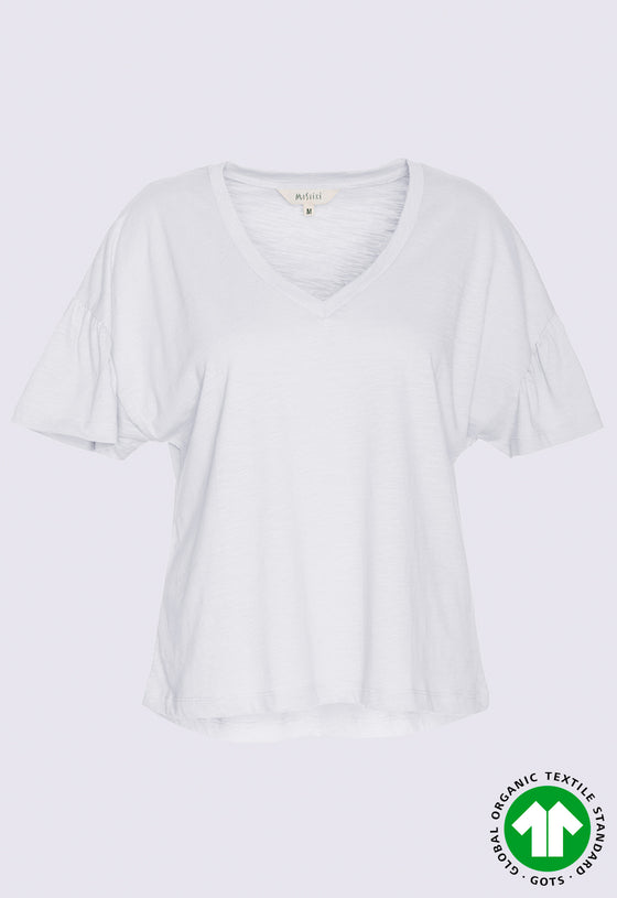 Oversized Shirt mit V-Ausschnitt - GT09S23 (MORT113)