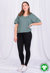 Oversized Shirt mit V-Ausschnitt - GT09S23 (MORT113)