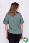 Oversized Shirt mit V-Ausschnitt - GT09S23 (MORT113)